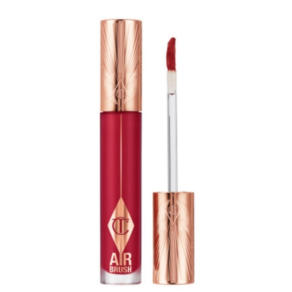 NEW- NEVER USED CHARLOTTE TILBURY AIRBRUSH FLAWLESS LIP BLUR - SHADE RUBY BLUR - Picture 4 of 6